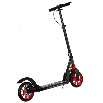 Enero Ultra Speed 200 mm černá koloběžka s brzdou a odpružením (VÝPRODEJ)