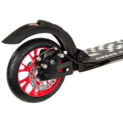 Enero Ultra Speed 200 mm černá koloběžka s brzdou a odpružením (VÝPRODEJ)