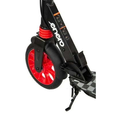 Enero Ultra Speed 200 mm černá koloběžka s brzdou a odpružením (VÝPRODEJ)
