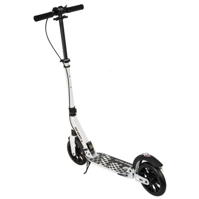 ENERO ULTRA SPEED 200mm bílá koloběžka s brzdou a odpružením (VÝPRODEJ)