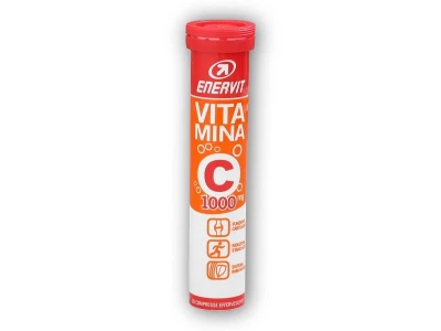 Enervit Vitamina C 1000mg 20 šumivých tablet Enervit Vitamina C 1000mg 20 šumivých tablet
