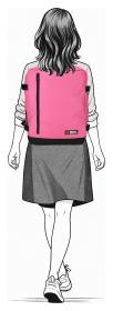 Enrico Benetti Amsterdam 54687 Fuchsia batoh