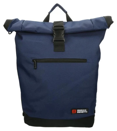 Enrico Benetti Amsterdam Notebook Backpack Blue batoh