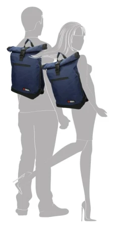 Enrico Benetti Amsterdam Notebook Backpack Blue batoh