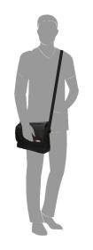 Enrico Benetti Amsterdam Shoulder Bag Black taška