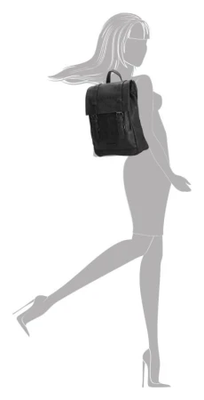 Enrico Benetti Amy Backpack 8 l Black batoh