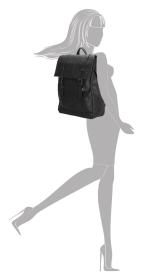 Enrico Benetti Amy Tablet Backpack Black taška