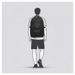 Enrico Benetti Anchorage 47259 Black batoh