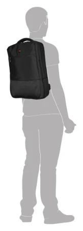Enrico Benetti Bern 15[34] Notebook Backpack Black batoh