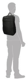 Enrico Benetti Cornell Notebook Backpack Black batoh