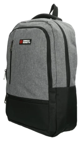 Enrico Benetti Hamburg 15" Notebook Backpack Light Grey batoh