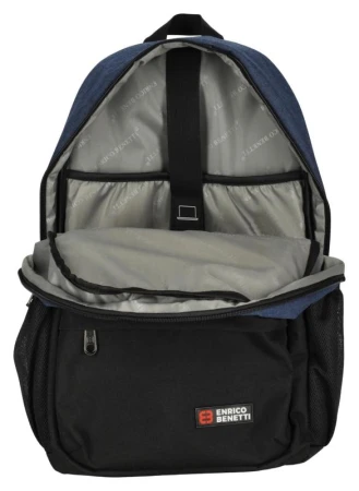 Enrico Benetti Hamburg 23l Notebook Backpack Blue batoh