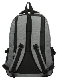 Enrico Benetti Hamburg Notebook Backpack 35,5 l Light Grey batoh
