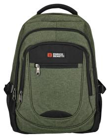 Enrico Benetti Hamburg Notebook Backpack 35,5 l Olive batoh