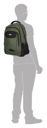 Enrico Benetti Hamburg Notebook Backpack 35,5 l Olive batoh