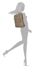 Enrico Benetti Maeve Tablet Backpack Taupe batoh
