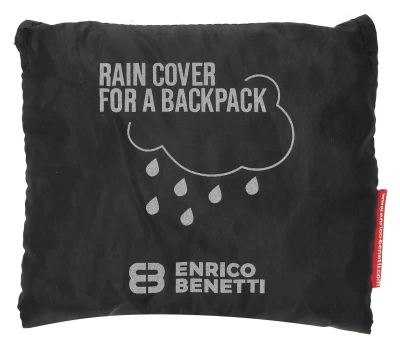 Enrico Benetti Raincover 54425 černý nepromokavý návlek na batoh