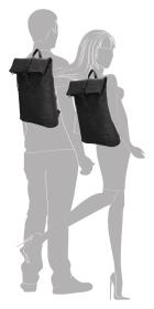 Enrico Benetti Rotterdam 15[34] Notebook Backpack 15 l Black batoh
