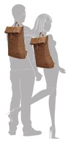 Enrico Benetti Rotterdam 15[34] Notebook Backpack 15 l Camel batoh