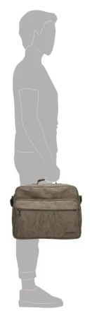 Enrico Benetti Rotterdam 15[34] Notebook Bag 20 l Medium Taupe brašna