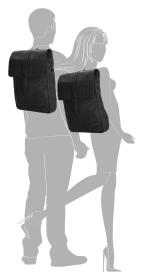 Enrico Benetti Rotterdam 17[34] Notebook Backpack Black batoh
