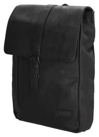 Enrico Benetti Rotterdam 17" Notebook Backpack Black batoh