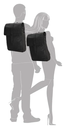 Enrico Benetti Rotterdam 17[34] Notebook Backpack Black batoh