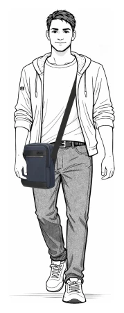 Enrico Benetti Salford 62177 tmavě modrá crossbody kabelka