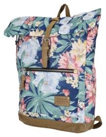 Enrico Benetti Santiago 15[34] Notebook Backpack Dark Blue Floral batoh