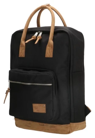 Enrico Benetti Santiago 17" Notebook Backpack 19 l Black batoh