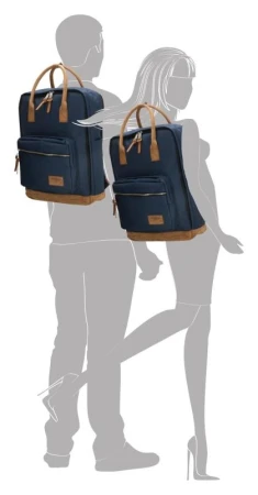 Enrico Benetti Santiago 17[34] Notebook Backpack 19 l Blue batoh