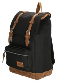 Enrico Benetti Santiago 17" Notebook Backpack 23 l Black batoh Enrico Benetti Santiago 17" Notebook Backpack 23 l Black batoh