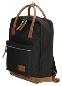 Enrico Benetti Santiago Notebook Backpack 17 l Black batoh