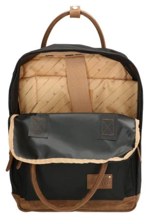 Enrico Benetti Santiago Notebook Backpack 17 l Black batoh