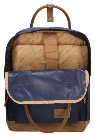 Enrico Benetti Santiago Notebook Backpack 17 l Blue batoh