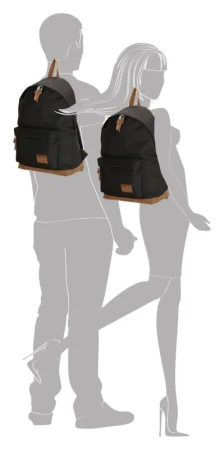 Enrico Benetti Santiago Notebook Backpack 19 l Black batoh