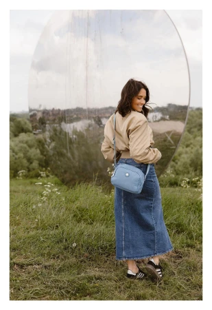 Enrico Benetti Suzie 66844 modrá crossbody kabelka