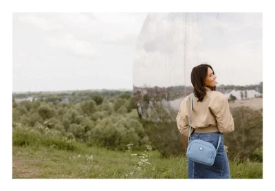 Enrico Benetti Suzie 66844 modrá crossbody kabelka