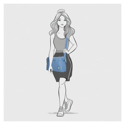 Enrico Benetti Suzie 66845 Jeansblue