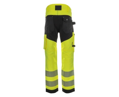 Bennon EREBOS žluté pánské pracovní kalhoty třídy 2 HI-VIS