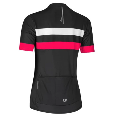 Etape Clara 2.0 cyklistický dres černá-růžová