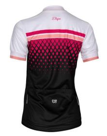 Etape Diamond cyklistický dres - bílá-růžová