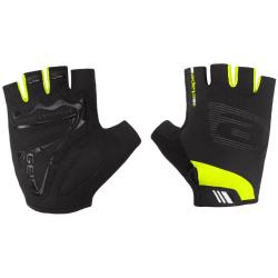 Etape Garda cyklistické rukavice čierna-žltá fluo
