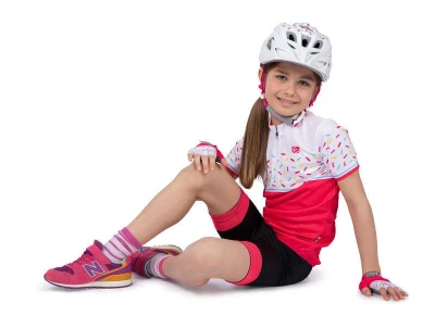Etape Missy dětská cyklistická helma bílá