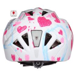 Etape Pluto Light dětská cyklistická helma bílá-růžová POUZE S-M 52-56 cm (VÝPRODEJ)