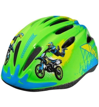 Etape Rebel dětská cyklistická helma zelená