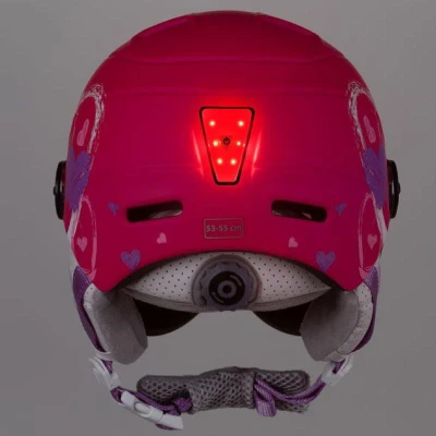 Etape Rider PRO Light dětská lyžařská helma růžová
