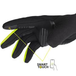 Etape Skin WS+ sportovní rukavice černá-žlutá fluo POUZE XL (VÝPRODEJ)