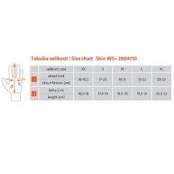 Etape Skin WS+ sportovní rukavice černá-žlutá fluo POUZE XL (VÝPRODEJ)
