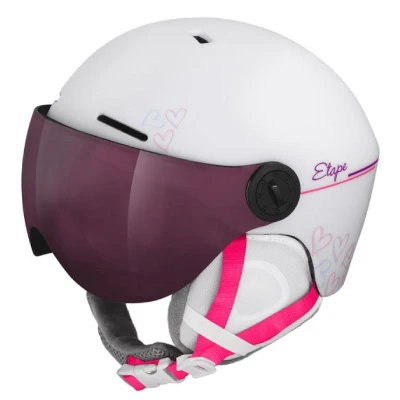 Etape Speedy PRO dětská lyžařská helma bílá mat Etape Speedy PRO dětská lyžařská helma bílá mat
